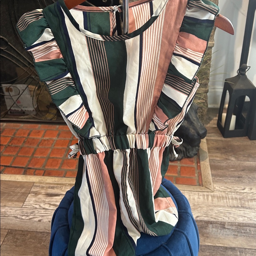 Striped Kids One Piece